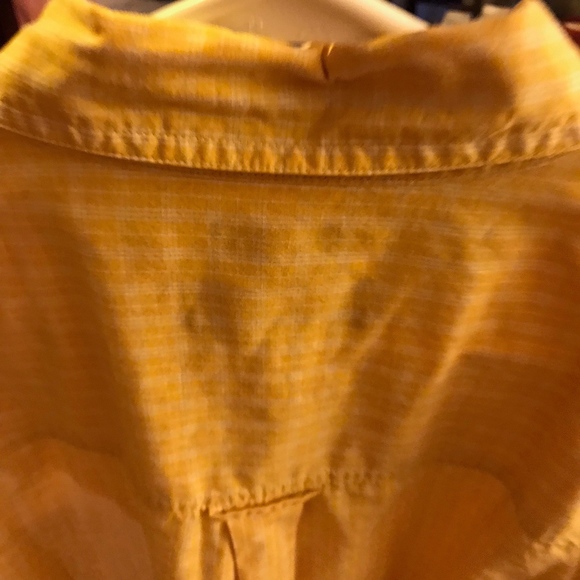 Yellow Plaid Chaps/Polo Button Down - Large - Picture 2 of 5